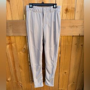 Adidas Men's DK Elite OHP Grey Full Length Open Hem Baseball Pants